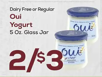 DeCicco & Sons Oui Yogurt offer