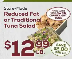 DeCicco & Sons Reduced Fat or Traditional Tuna Salad offer
