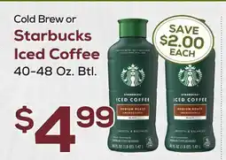 DeCicco & Sons Starbucks Iced Coffee offer