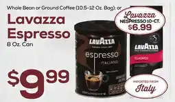 DeCicco & Sons Lavazza Espresso, 8 Oz. Can offer