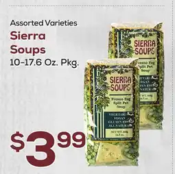 DeCicco & Sons Sierra Soups offer