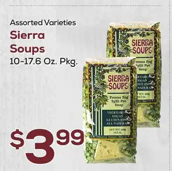 DeCicco & Sons Sierra Soups offer