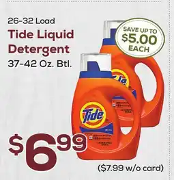DeCicco & Sons Tide Liquid Detergent offer