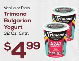 DeCicco & Sons Trimona Bulgarian Yogurt offer