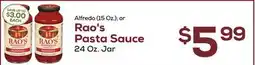 DeCicco & Sons Rao's Pasta Sauce, 24 Oz. Jar offer