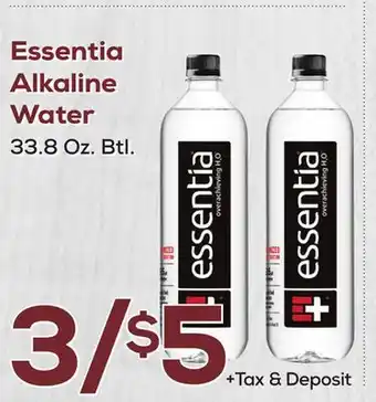 DeCicco & Sons Essentia Alkaline Water offer