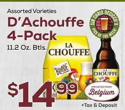 DeCicco & Sons D'Achouffe 4-Pack offer