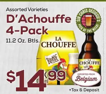 DeCicco & Sons D'Achouffe 4-Pack offer