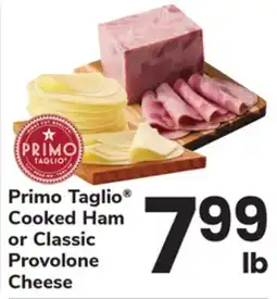 ACME Primo Taglio Cooked Ham or Classic Provolone Cheese offer