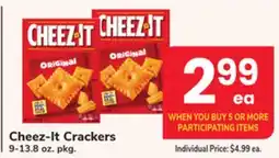 ACME Cheez-It Crackers offer