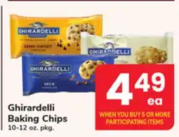 ACME Ghirardelli Baking Chips offer