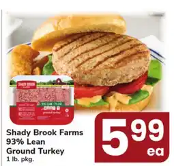 ACME Shady Brook Farms 93% Lean Ground Turkey offer