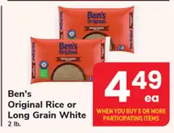 ACME Ben's Original Rice or Long Grain White offer