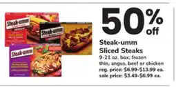 ACME Steak-umm Sliced Steaks offer