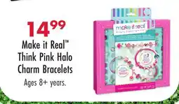 Boscov's Make it Real Think Pink Halo Charm Bracelets offer