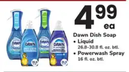 ACME Dawn Dish Soap Liquid 26.8-30.8 fl. oz. btl. Powerwash Spray 16 fl. oz. btl offer