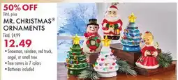 Boscov's MR. CHRISTMAS ORNAMENTS offer