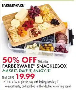 Boscov's FARBERWARE SNACKLEBOX offer