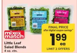 ACME Little Leaf Salad Blends offer