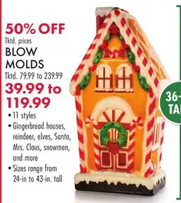 Boscov's BLOW MOLDS offer