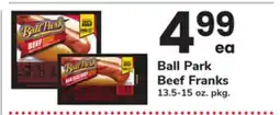 ACME Ball Park Beef Franks offer