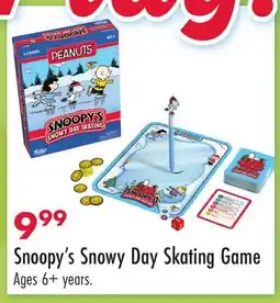 Boscov's Snoopy's Snowy Day Skating Game offer