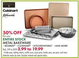 Boscov's METAL BAKEWARE offer