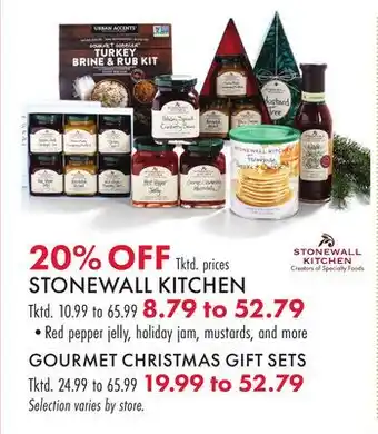 Boscov's STONEWALL KITCHEN offer