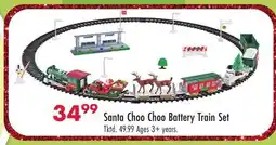 Boscov's Santa Choo Choo Battery Train Set offer