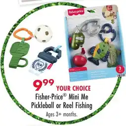 Boscov's Fisher-Price Mini Me Pickleball or Reel Fishing offer