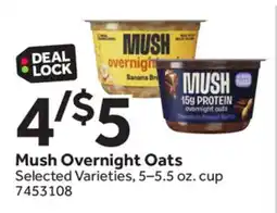 Stop&Shop Mush Overnight Oats offer