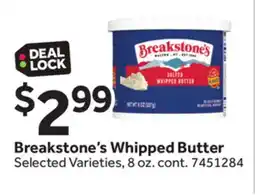 Stop&Shop Breakstone's Whipped Butter offer