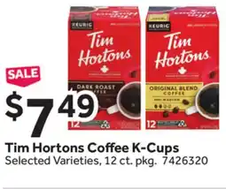 Stop&Shop Tim Hortons Coffee K-Cups offer