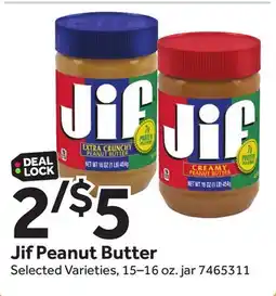 Stop&Shop Jif Peanut Butter offer