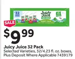 Stop&Shop Juicy Juice 32 Pack offer