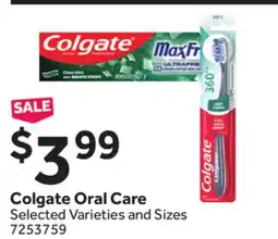 Stop&Shop Colgate Oral Care offer