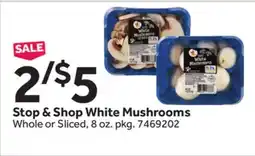 Stop&Shop Stop & Shop White Mushrooms offer