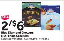 Stop&Shop Blue Diamond Growers Nut-Thins Crackers offer
