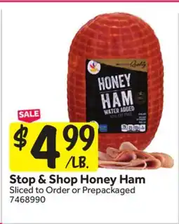 Stop&Shop Stop & Shop Honey Ham offer