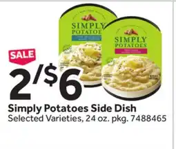 Stop&Shop Simply Potatoes Side Dish offer