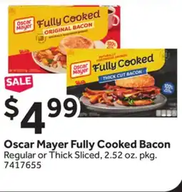 Stop&Shop Oscar Mayer Fully Cooked Bacon offer