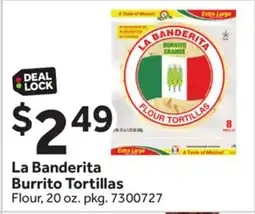 Stop&Shop La Banderita Burrito Tortillas offer