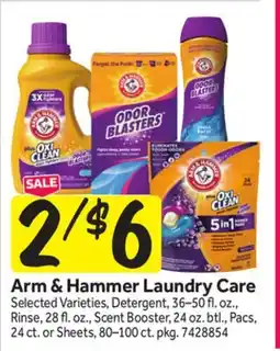 Stop&Shop Arm & Hammer Laundry Care offer