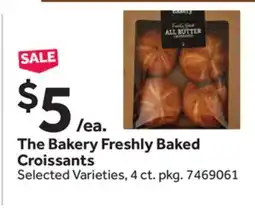 Stop&Shop The Bakery Freshly Baked Croissants offer