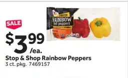 Stop&Shop Stop & Shop Rainbow Peppers offer