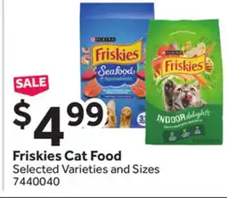 Stop&Shop Friskies Cat Food offer
