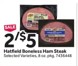 Stop&Shop Hatfield Boneless Ham Steak offer
