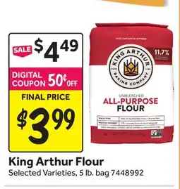 Stop&Shop King Arthur Flour offer