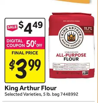 Stop&Shop King Arthur Flour offer