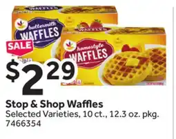 Stop&Shop Stop & Shop Waffles offer